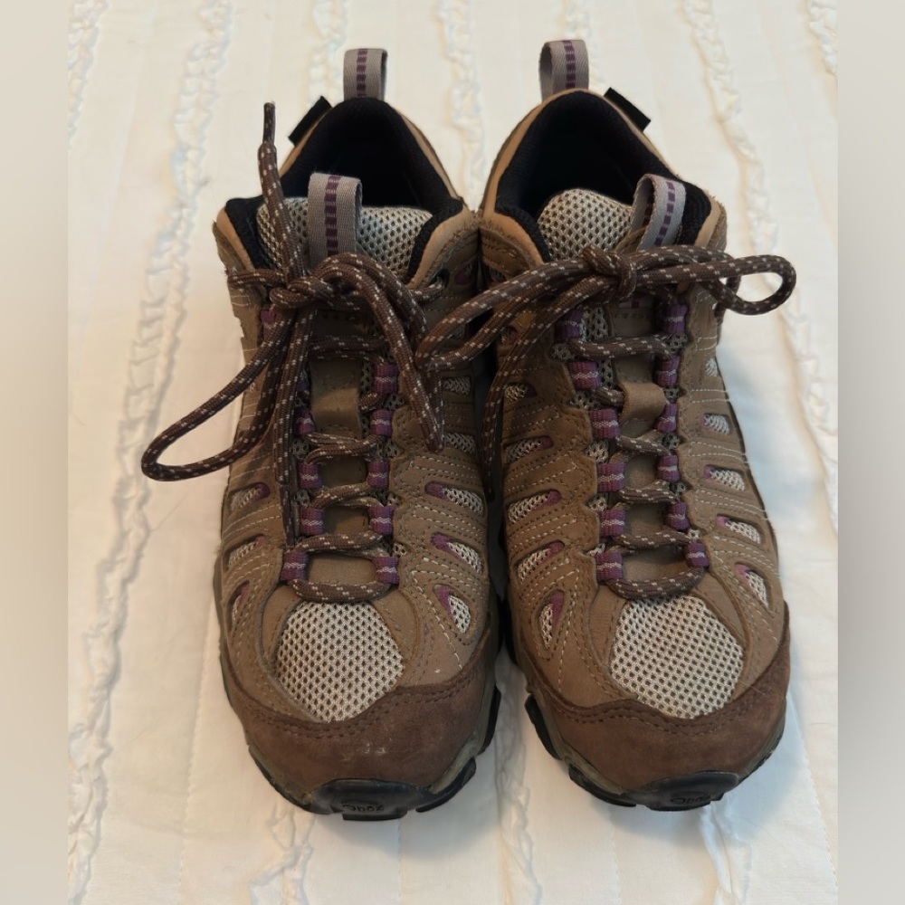 Women's Brown Lace Up Boots